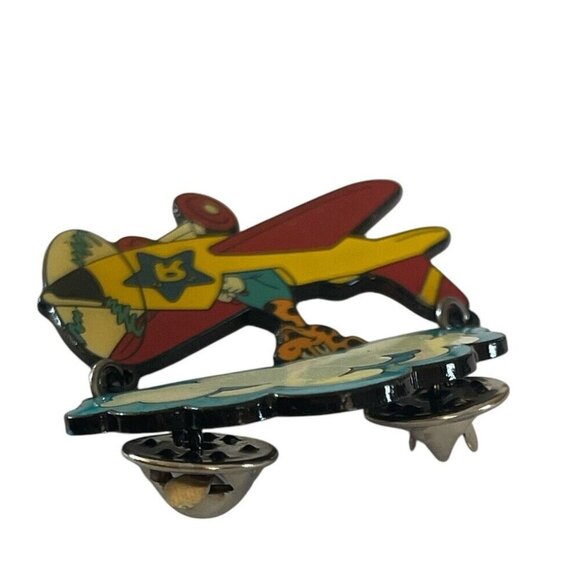 Vintage 90's Toys R Us Limited Edition Pin Geoffrey The Giraffe Airplane 1990's - Picture 2 of 4